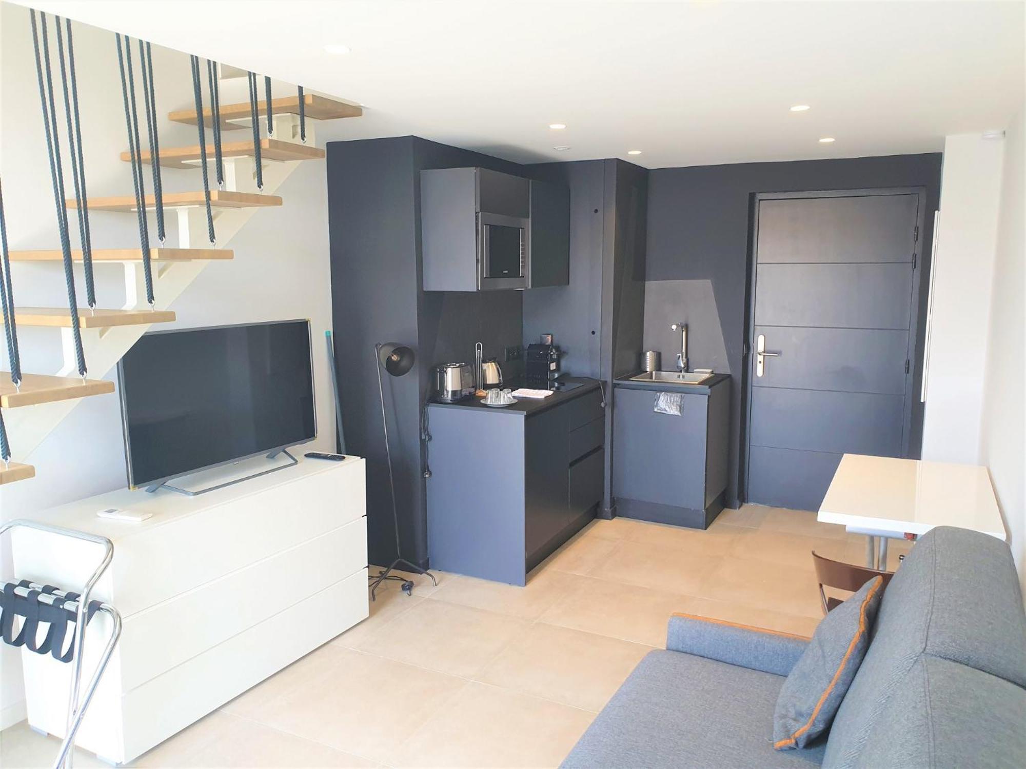 Duplex Balcon Centre Mer 504 ニース エクステリア 写真